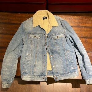Jeans coat with Shepard